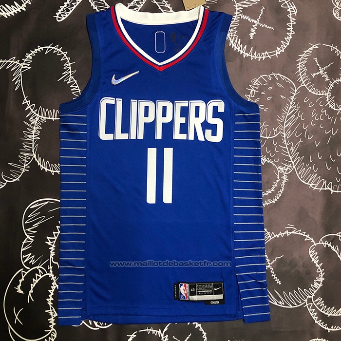 Maillot Los Angeles Clippers John Wall #11 Icon 2020-21 Bleu